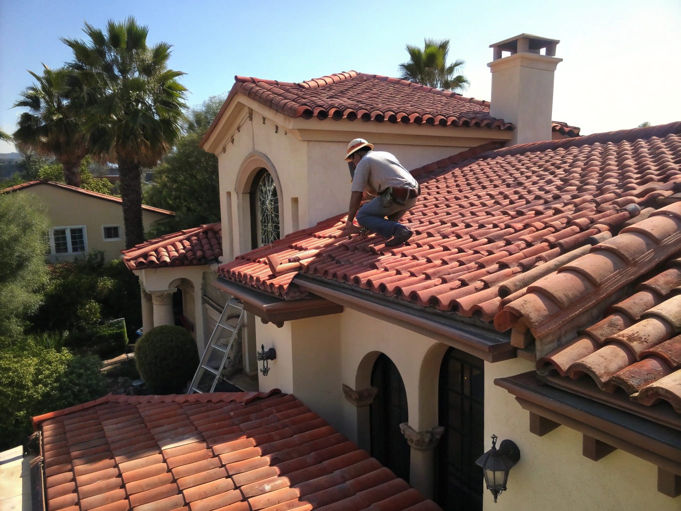 Clay Tile Roof Repair in East Bay