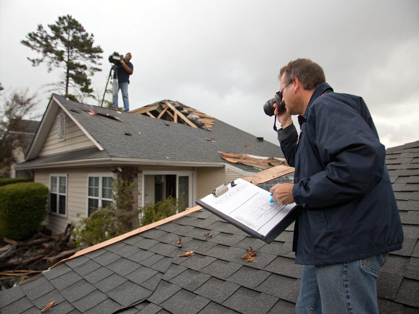 Winter Storm Damage to East Bay Roofs