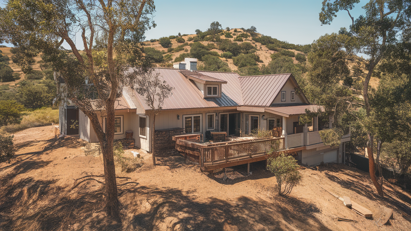 Fire-resistant roofing installation in San Leandro