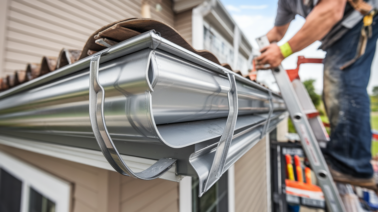 Seamless gutter installation in Contra Costa County - Protect your foundation