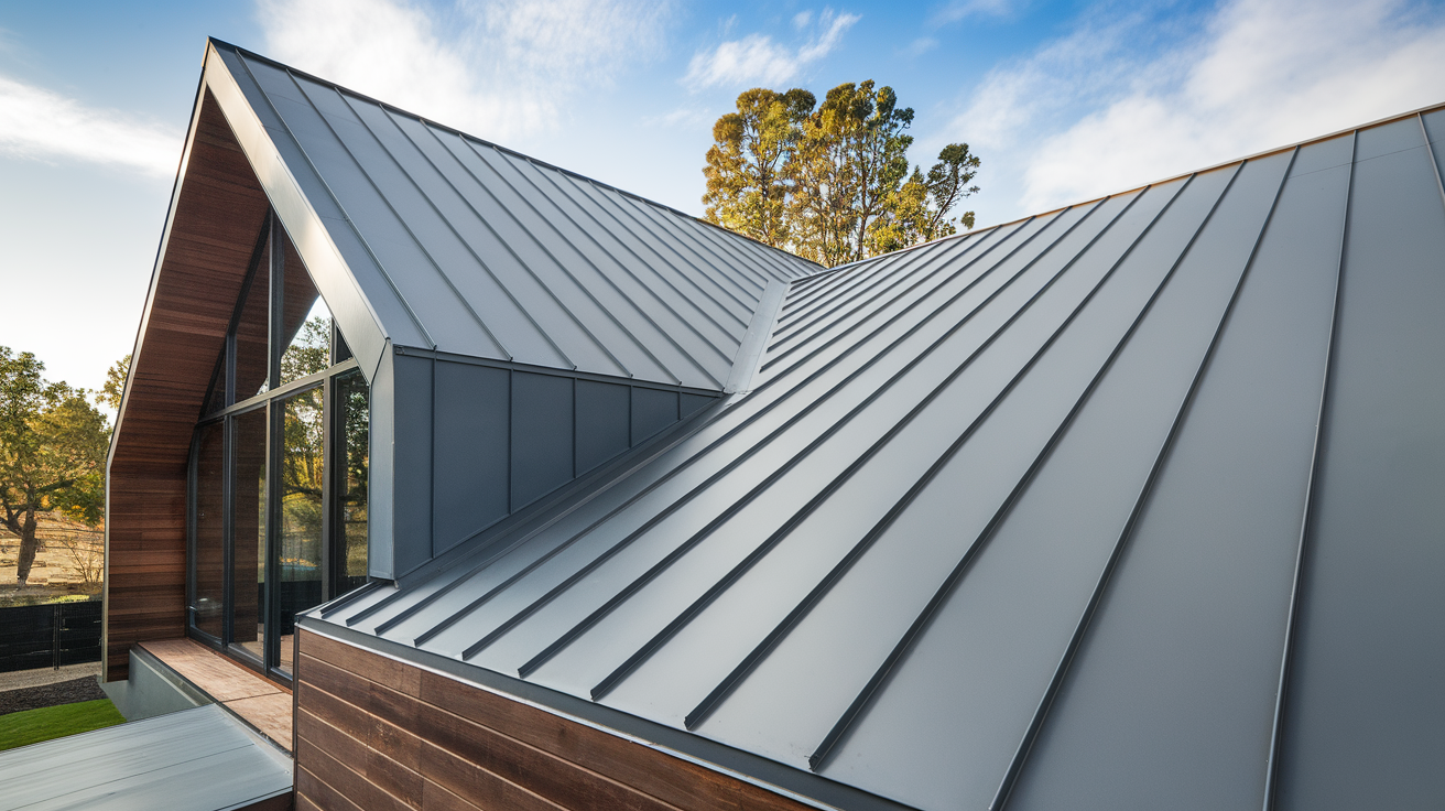 Standing seam metal roof installation in Concord CA - Durable and energy efficient