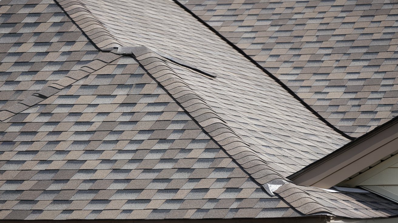 Premium architectural shingles installed by East Bay Roofers - GAF certified