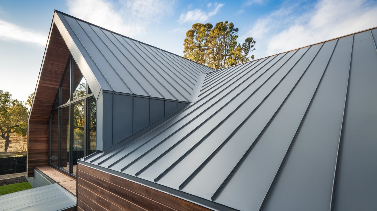 Standing seam metal roof installation in Concord CA - Durable and energy efficient