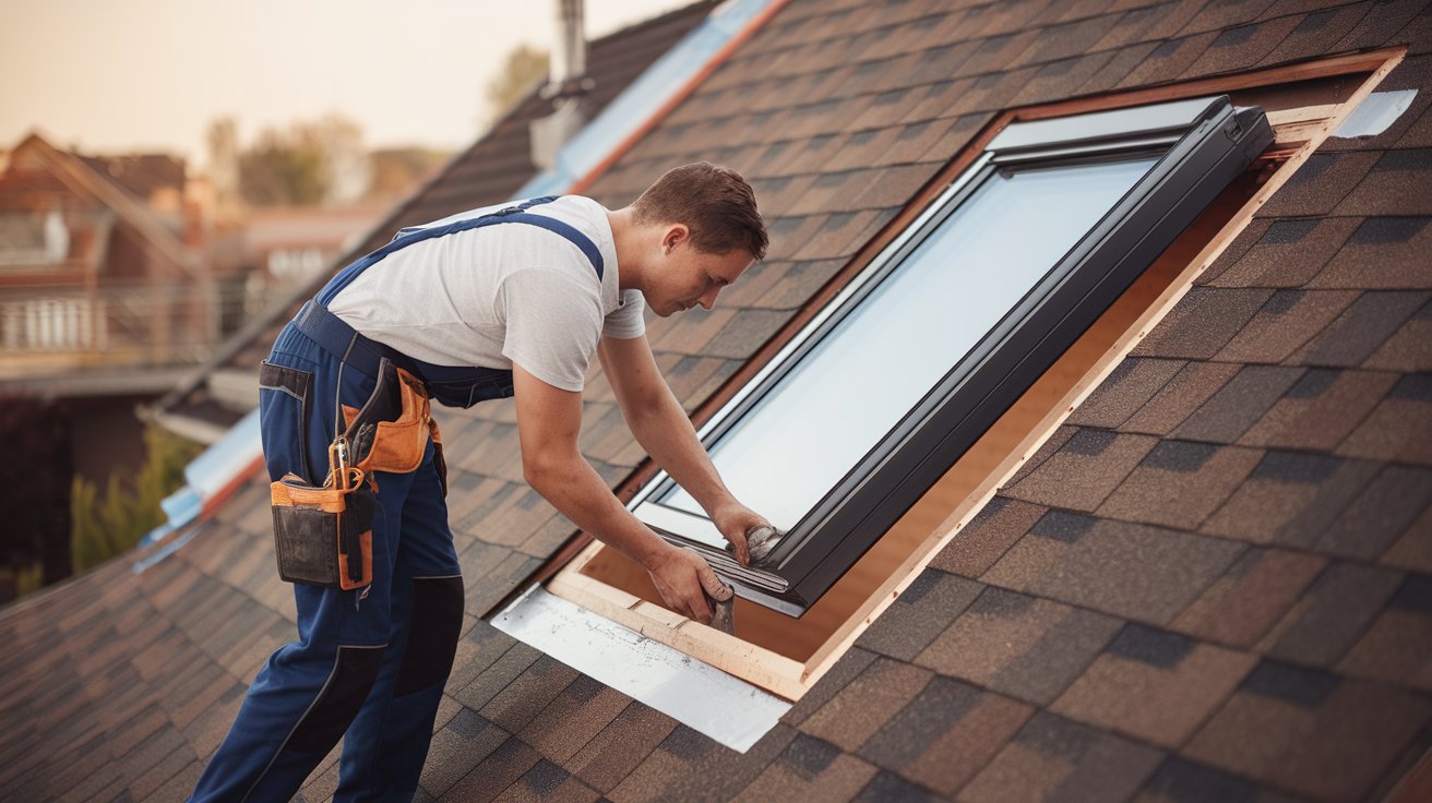 VELUX skylight installation by certified contractors - Natural light solutions