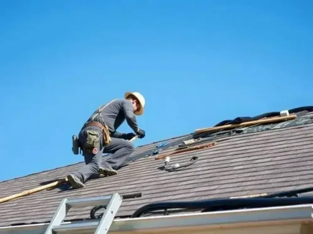Roof replacement project